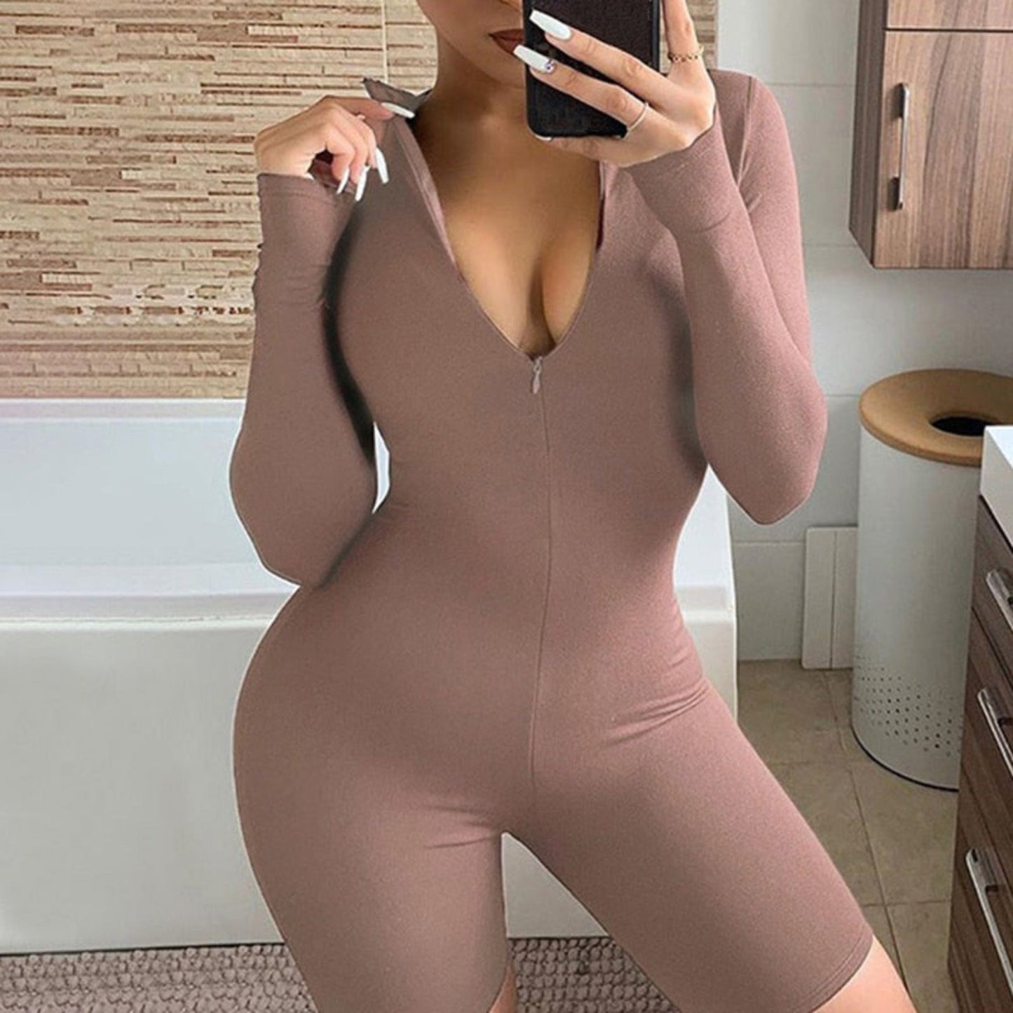 Streetwear Bodycon Jumpsuit