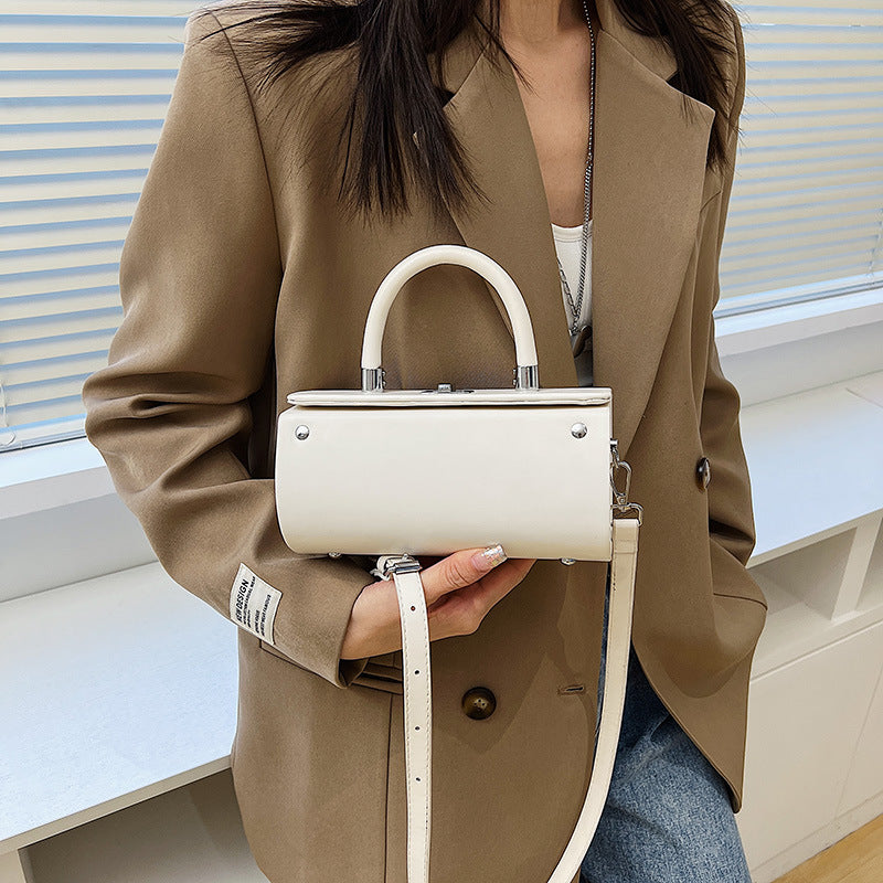 High-end temperament portable small square bag female Messenger bag Niche ins shoulder bag