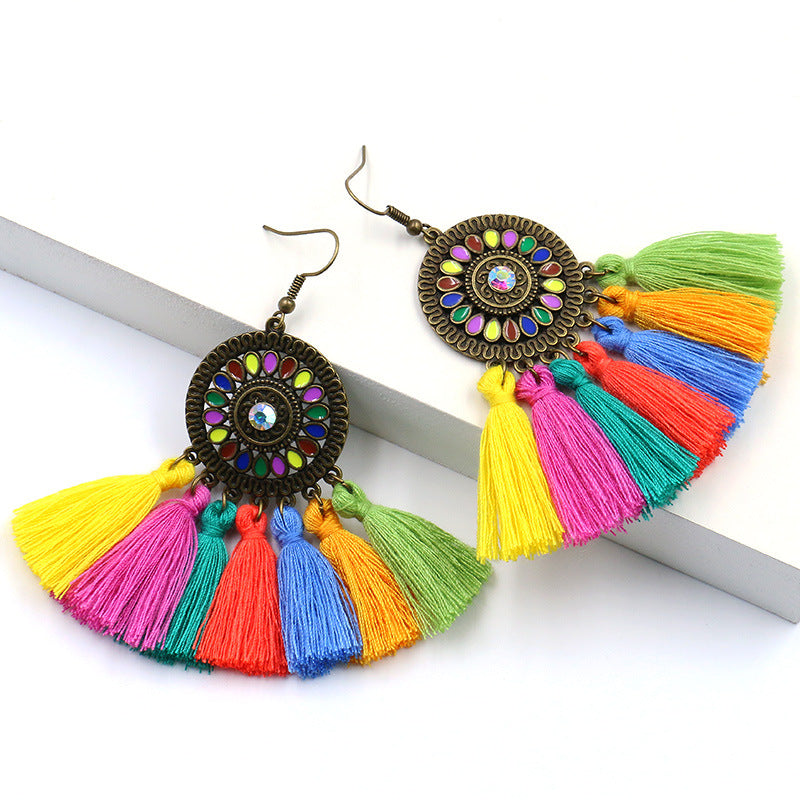 Bohemian Drop Earrings