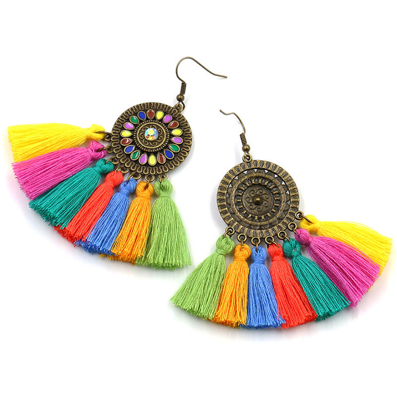 Bohemian Drop Earrings