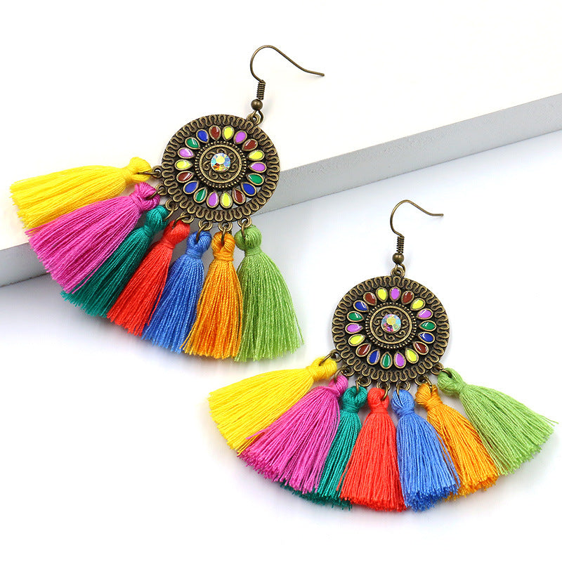 Bohemian Drop Earrings