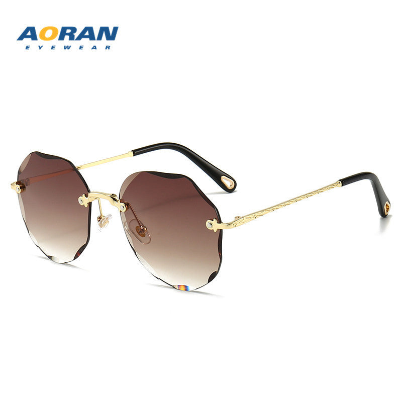 slim ocean film sunglasses without frame