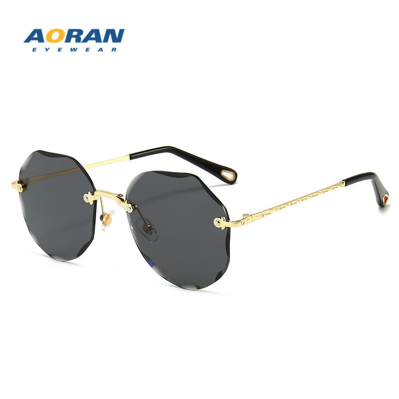 slim ocean film sunglasses without frame