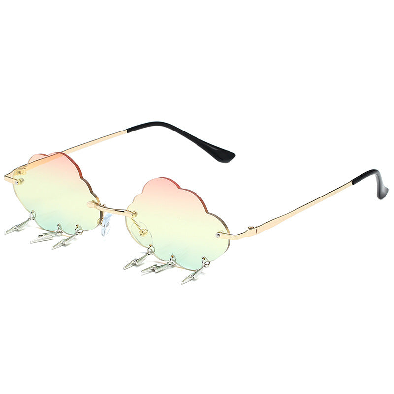 Cloud UV400 Rimless Sunglasses