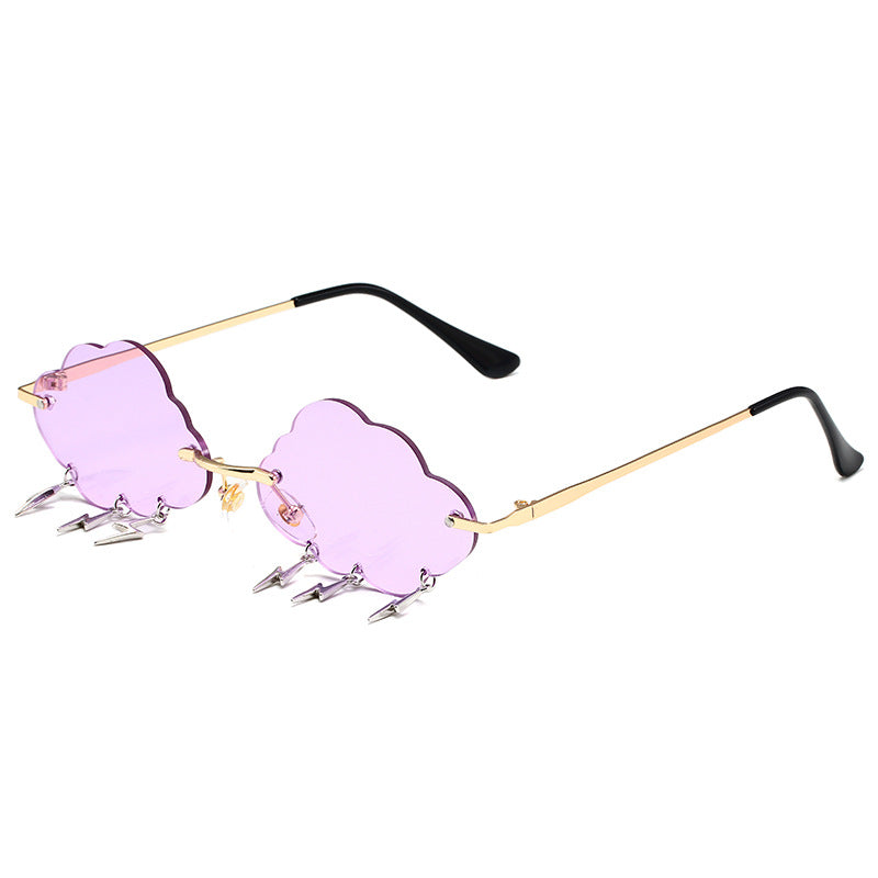 Cloud UV400 Rimless Sunglasses