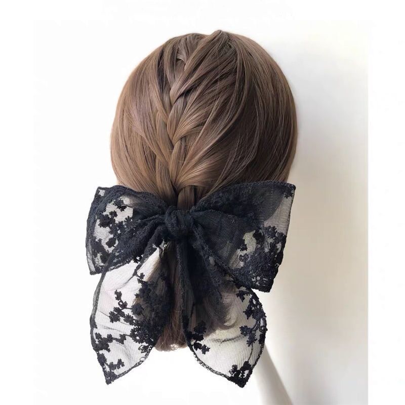 Fairy lace bow hair