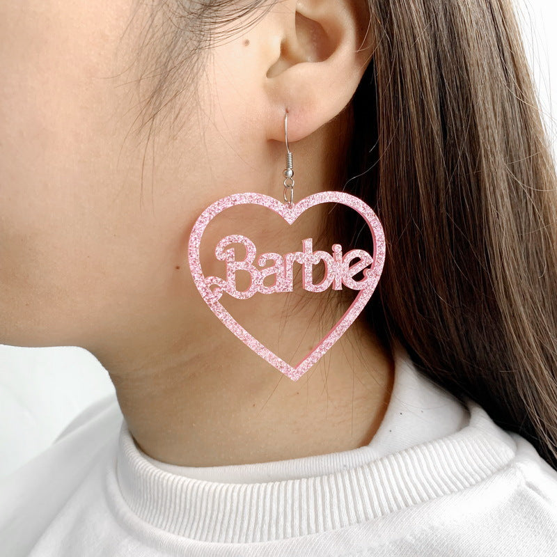 Barbie earrings