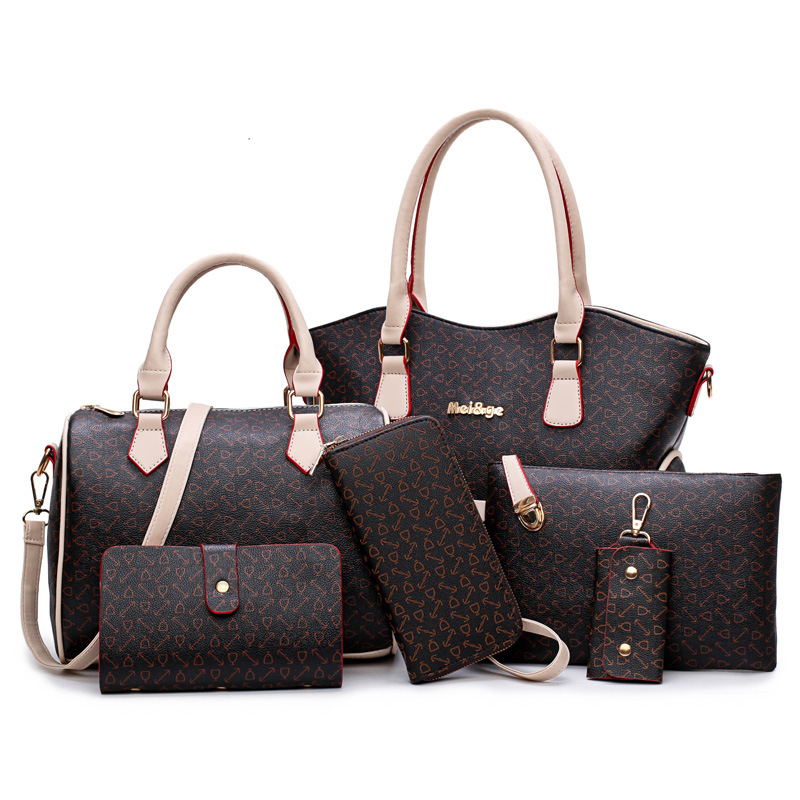 Women 6 pcs bags with latest designs