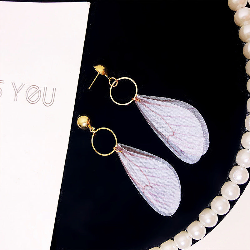 Butterfly wings earrings