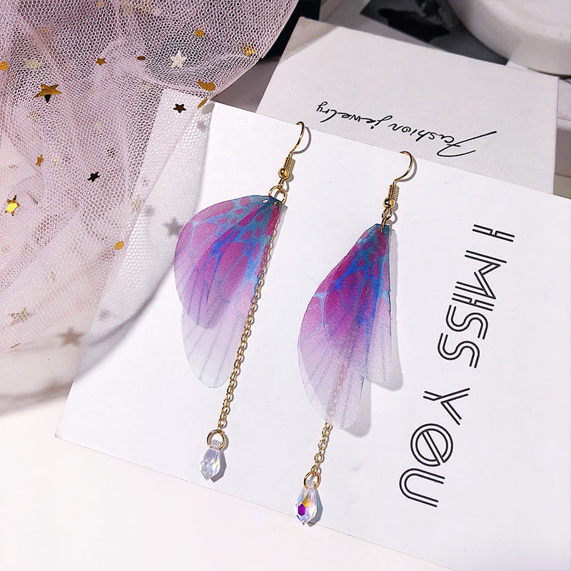 Butterfly wings earrings