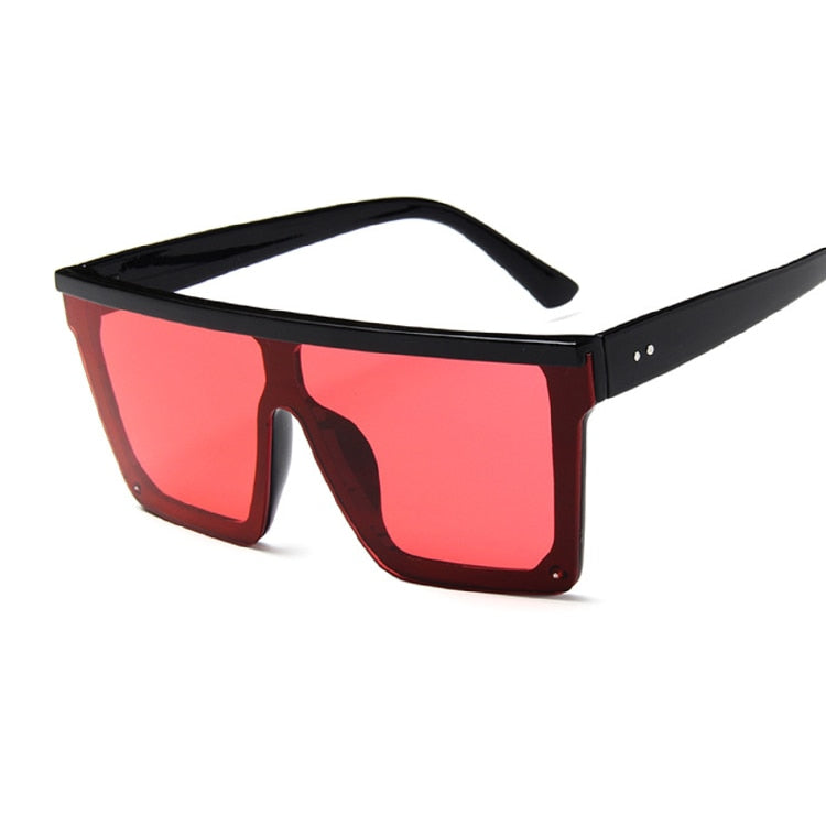 Luxury Brand Square Sunglasses Oversize