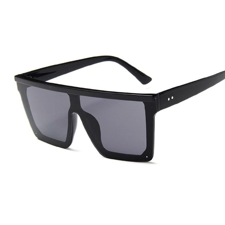 Luxury Brand Square Sunglasses Oversize