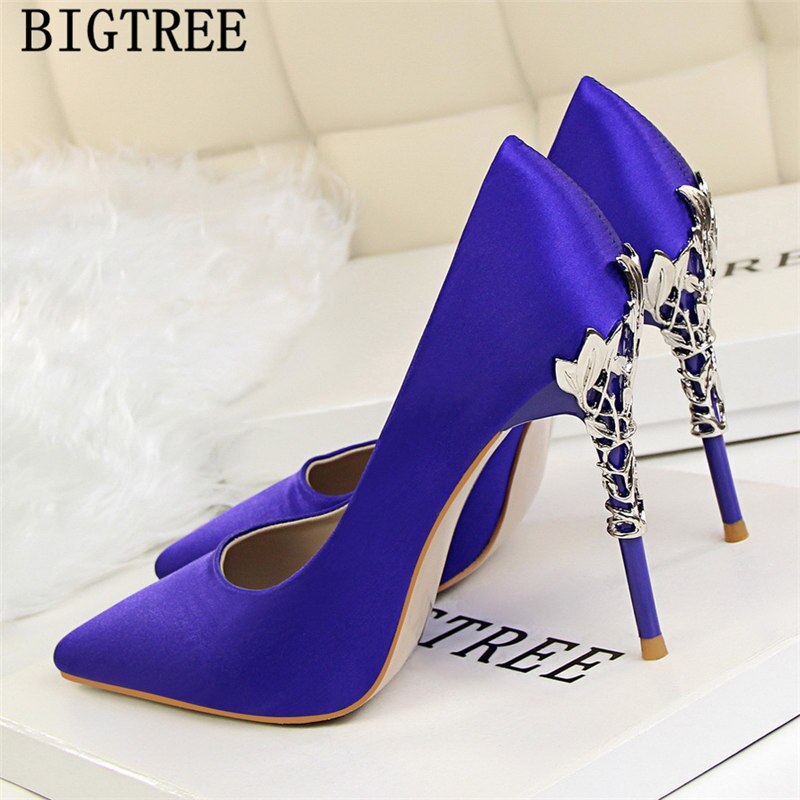 Women High Heels Dress Shoes Women Black Heels Bigtree Shoes