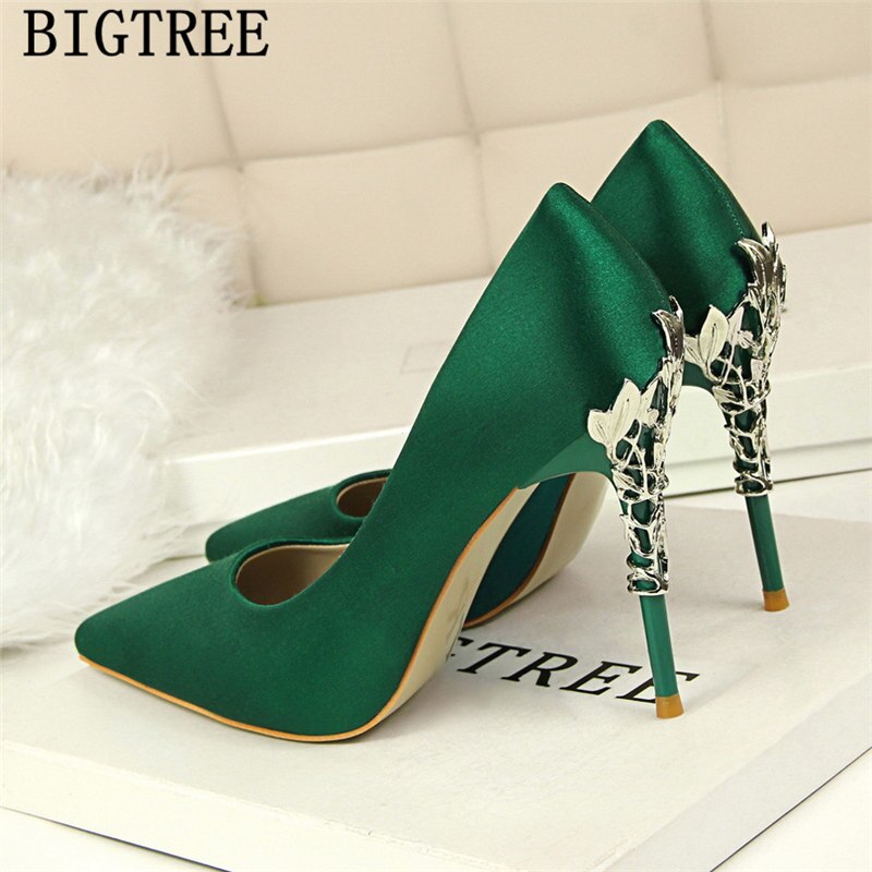 Women High Heels Dress Shoes Women Black Heels Bigtree Shoes