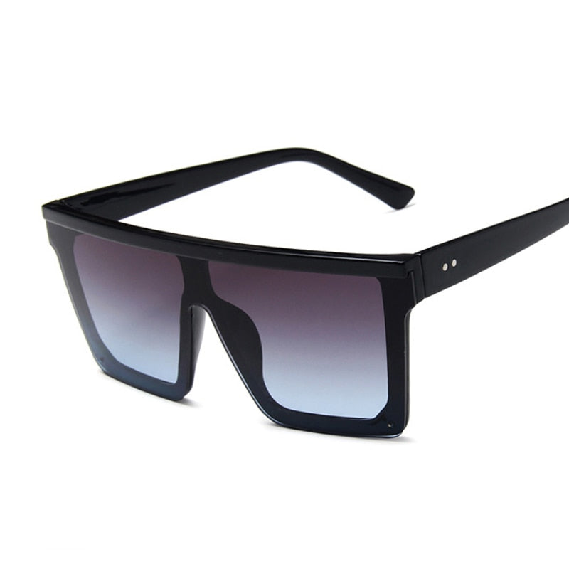 Luxury Brand Square Sunglasses Oversize