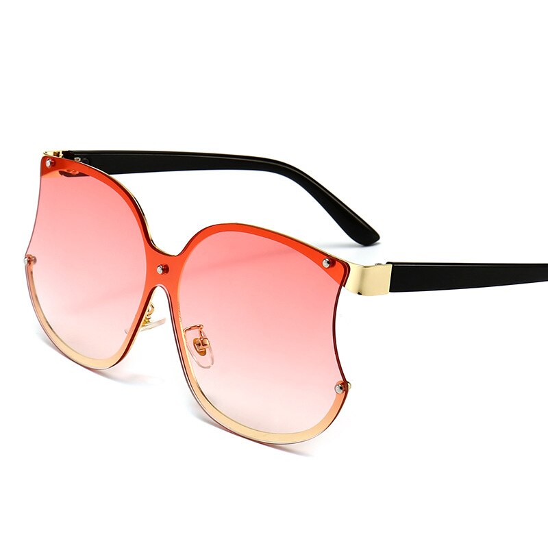 Rimless UV400 Gradient Sunglasses