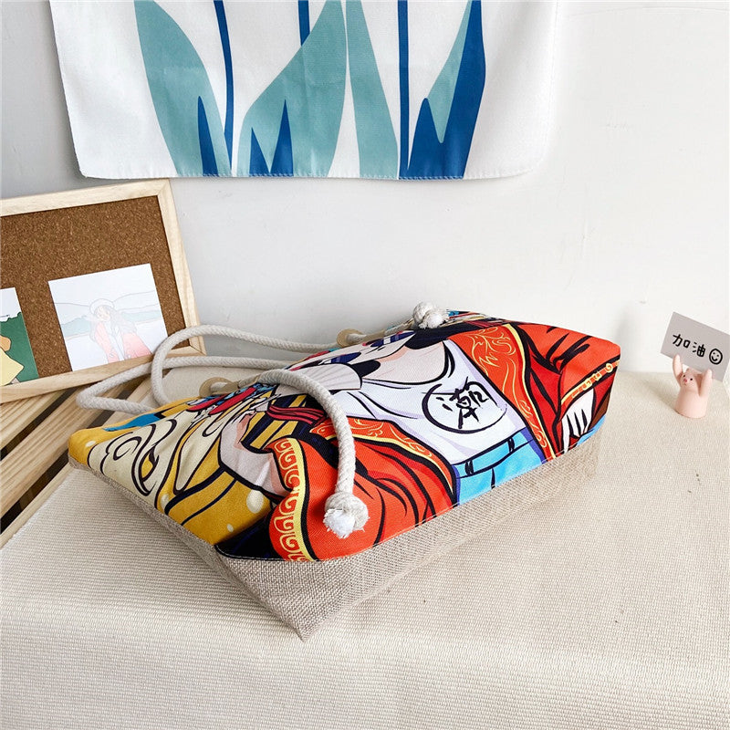 New fashion shoulder bag female bag big capacity canvas