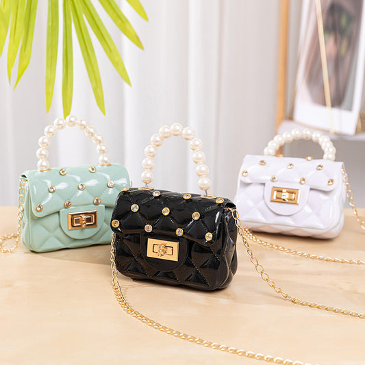 Bag handbags new pearl portable