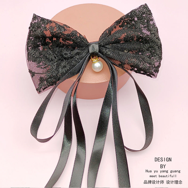 Fairy lace bow hair