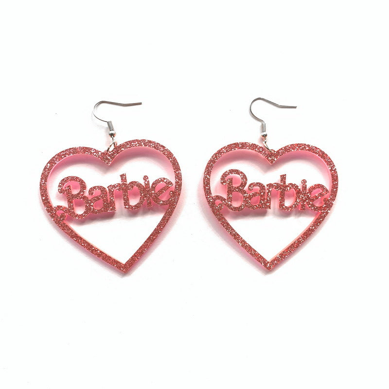 Barbie earrings