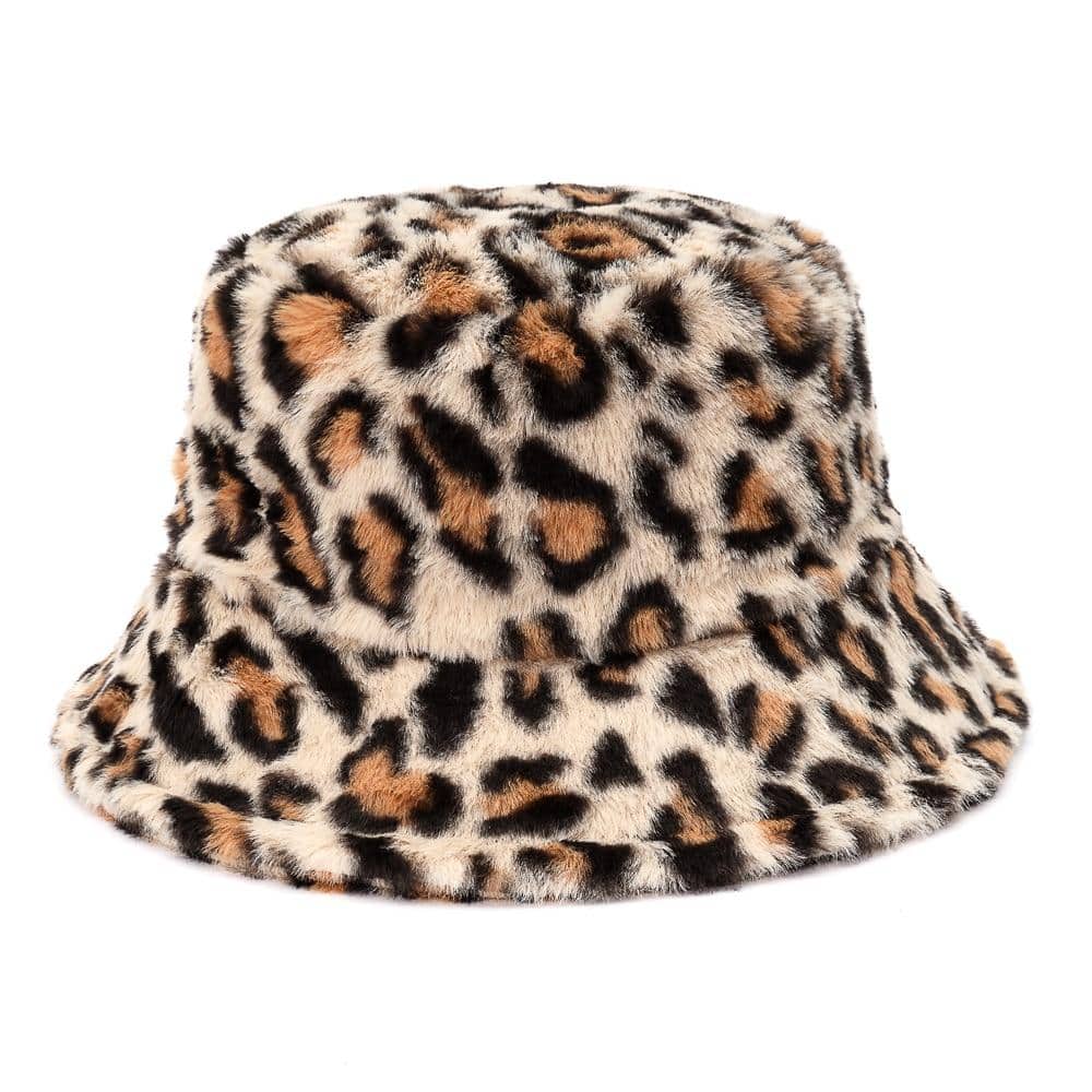 @GuyGuinivere — Y2K Faux Fur Bucket Hat